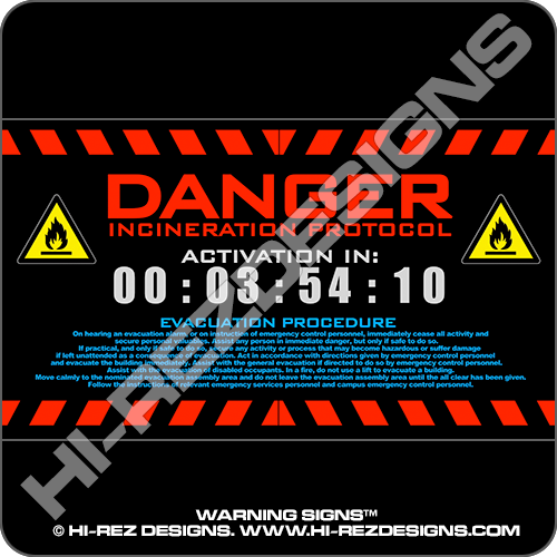 WARNING SIGNS - HD