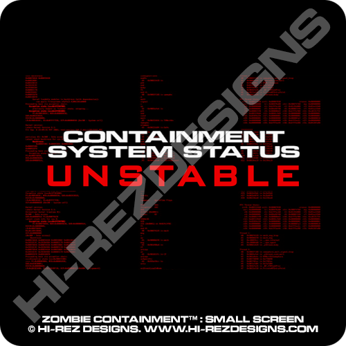 ZOMBIE CONTAINMENT: VOLUME 1 + Readout - HD