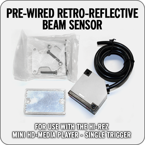 PRE-WIRED RETRO BEAM SENSOR