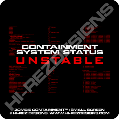 ZOMBIE CONTAINMENT: VOLUME 1 + Readout - HD