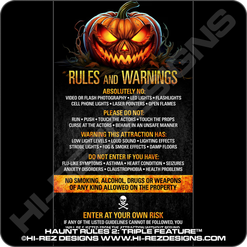 HAUNT RULES 2: TRIPLE FEATURE - HD